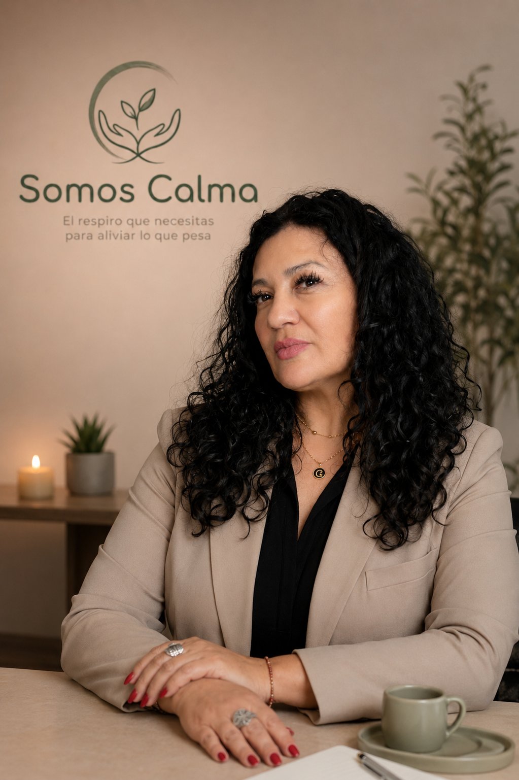 Dra. Lupita Muñoz Campuzano, fundadora de Somos Calma